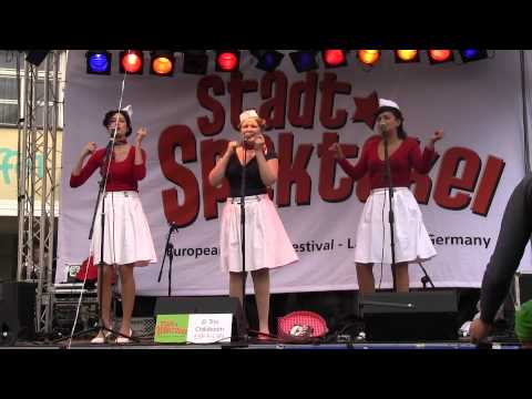 El Trio Chikiboom - Boogie Woogie Bugle Boy - Stadtspektakel 2012 Landshut