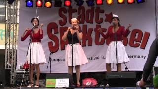El Trio Chikiboom - Boogie Woogie Bugle Boy - Stadtspektakel 2012 Landshut