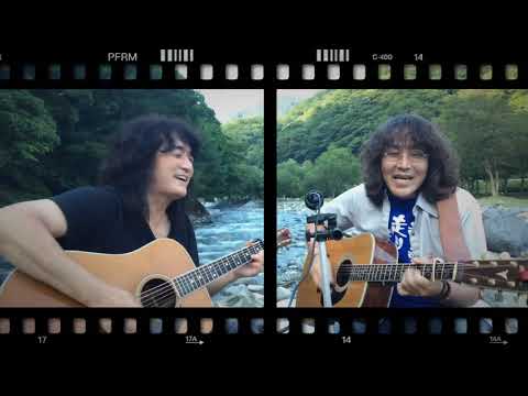 W-FUKUYAMAの川土手で歌っちゃいました！/(曲)W〜ポンコツ旅烏〜