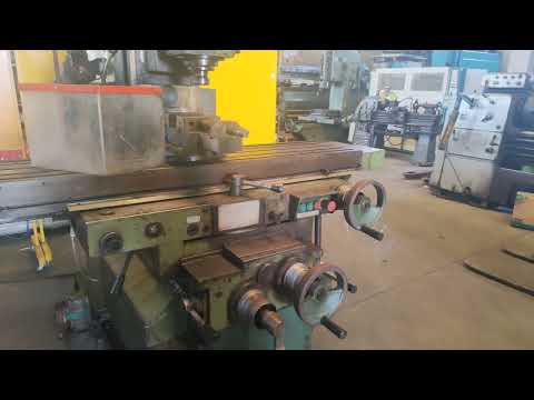 Test movimenti fresatrice Mexim FU 36