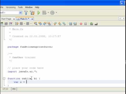 Funktionen - JavaFX Episode 38