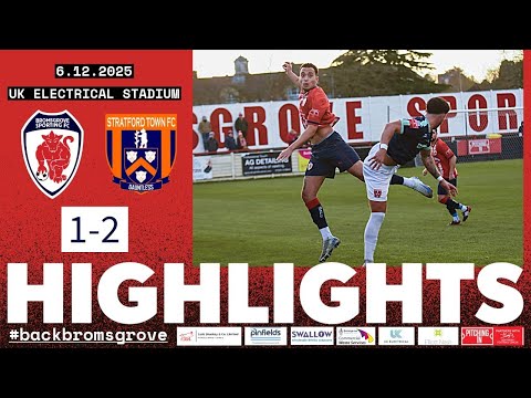 Sporting suffer home defeat to Stratford | Bromsgrove Sporting 1-2 Stratford Town