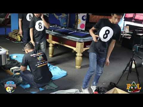 Joy Chinese Pool Q8 Table instalation at Sports Academy Bangkok