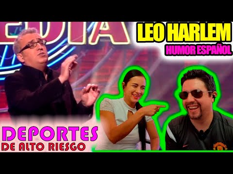 Comediante ESPAÑOL | Reacción a Leo Harlem | Los deportes de riesgo son como suicidarse a plazos