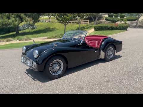 1962 Triumph TR3 Walk Around
