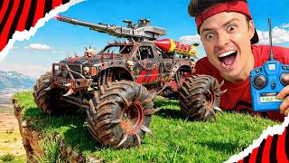 I BUILT A GIANT MONSTER CAR!