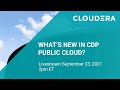 What’s New in CDP Public Cloud? Hive and Impala Get a Facelift - Cloudera Demo