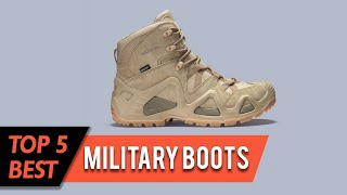 Top 5 Best Military Boots Review 2023 | Are They Worth Buying?