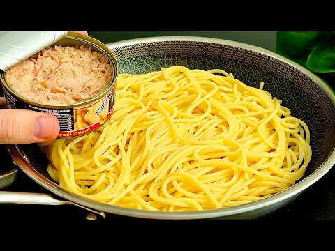 Mix tuna with pasta! I learned this trick in a fancy restaurant!