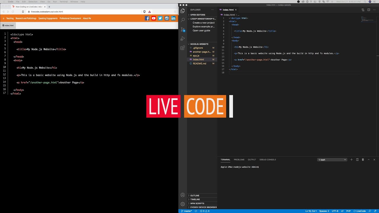 LiveCode Extension for Visual Studio Code