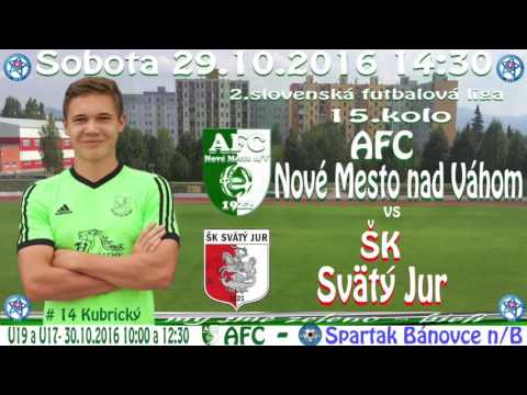 15.kolo AFC NOVÉ MESTO N/V - ŠK SVÄTÝ JUR 2:1