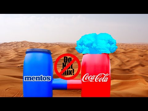 Coca Cola VS Pool Chlorine vs Mentos   Amazing Reaction   Best Experiments   kRQ Experiment