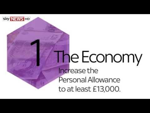 UKIP's Manifesto Pledges In 60 Seconds