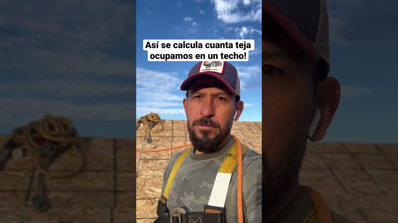 COMO CALCULAR CUANTA TEJA OCUPAMOS.