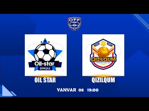OʼZBEKISTON MILLIY CHEMPIONАTI. 7-TUR.  OIL STAR - QIZILQUM | 19:00 | 08.01.2026 | #LIVE, #FUTZAL