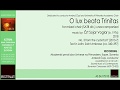 Sojar Voglar Črt O LUX BEATA TRINITAS For Mixed Choir SATB Div Unaccompanied 2018