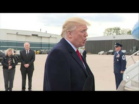 President Donald Trump said he will soon speak with Saudi Arabia's King Salman about the disappearance of journalist and U.S. resident Jamal Khashoggi. (Oct. 12)