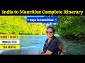 7 Days In Mauritius Itinerary With Cost India To Mauritius Travel Guide Mauritius On Budget