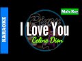 Aku Mencintaimu oleh Celine Dion ( Karaoke : Kunci Pria)