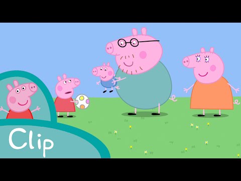 Peppa Pig Episodes - Playing Piggy in the Middle (clip)
