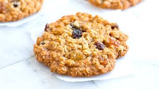 How to Make Oatmeal Cookies - Chewy Oatmeal Cookie Recipe