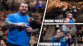 FIRST TIME COMPETING IN 5 YEARS!!! - World's Strongest Nation 2022 - Eddie Hall