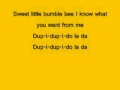 DDR Bumble Bee Lyrics Smile Dk