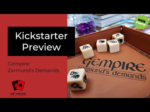 Kickstarter Preview | Gempire: Zarmund's Demands