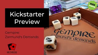 Kickstarter Preview | Gempire: Zarmund's Demands