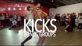 FKA twigs &quot;Kicks&quot; | Bonus groups | Choreography by Alexander Chung