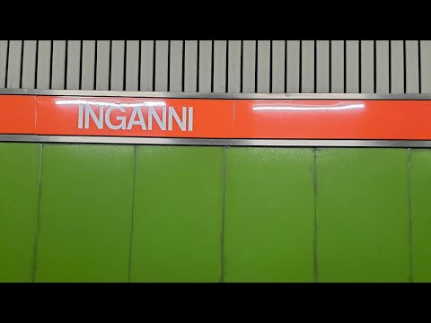 (Walkthrough) Stazione INGANNI (M1 Metro Milano)