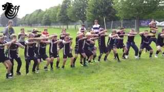 preview picture of video 'Deal & Betteshanger Rugby Summer Camp Exeter Haka'