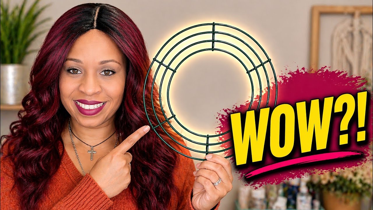 You Won’t Believe What I Made With This Dollar Tree Wreath Form