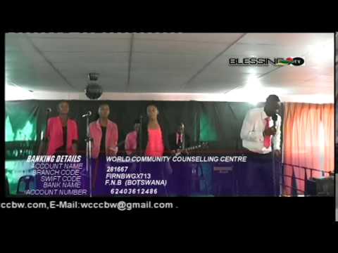 Let's Shake Problems Out Praising Him alone with Blessing tv singers