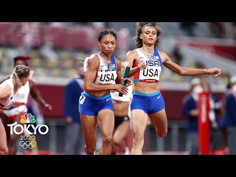 Felix wins 11th medal; USA dream team wins 4x400m gold (With Replays) | Tokyo Olympics | NBC Sports