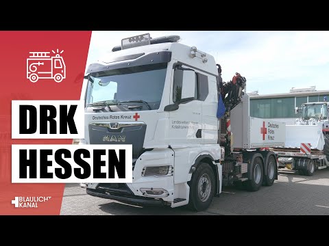 DRK LANDERSVERSTÄRKUNG - Unbekannte Schlagkraft! Großübung mit 30 Fahrzeugen!