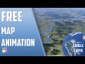 Fastest Travel Map Animation DETAILED Tutorial FCPX Google Maps Earth Studio