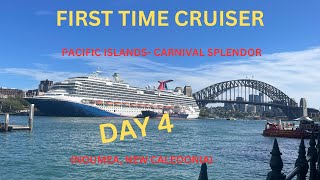 FIRST TIME CRUISER | DAY 4  NOUMEA | PACIFIC ISLANDS | CARNIVAL SPLENDOR | CRUISE SERIES