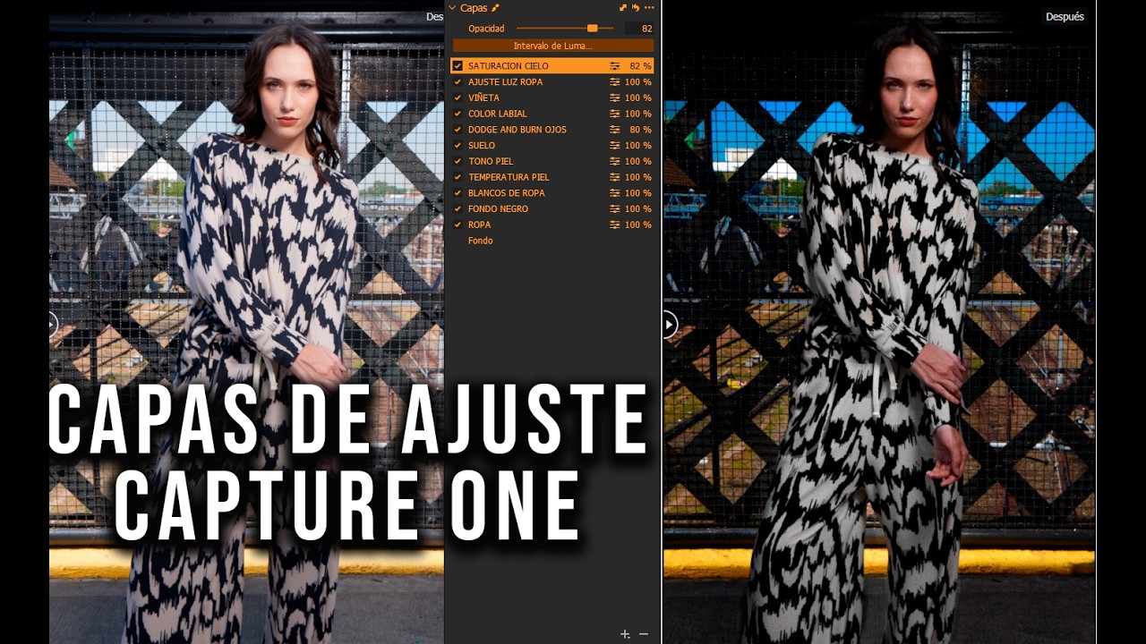 RECUPERA TODO EL COLOR DE TUS FOTOGRAFIAS con las capas de ajuste en caputre one