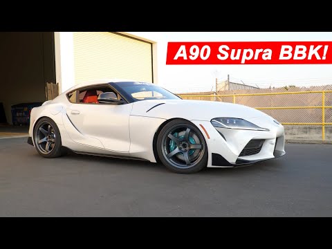 MK5 Supra Big Brake kit - Project Mu BBK