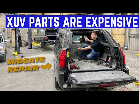 EVERY PART Of My Envoy XUV Is EXPENSIVE: $150 POWER MIDGATE Repair