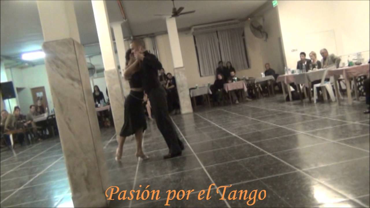ROCÍO LEQUIO y BRUNO TOMBARI Bailando el Tango TRISTEZA MARINA en FLOREAL MILONGA