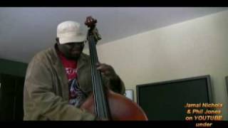 James Ross @ Jahmal Nichols & Phil Jones - Upright Bass Jamming - (Phil Jones Bass Amps) Pt. 1#