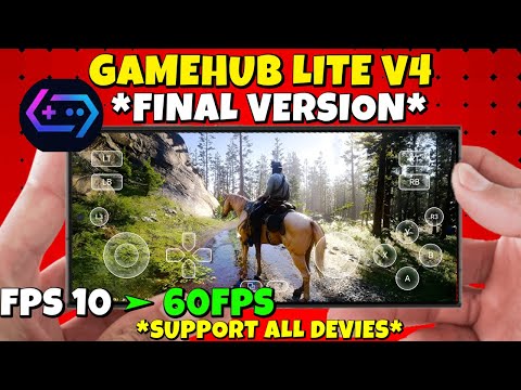 Финальная версия Gamehub Lite v4. Полная настройка и обучающее видео по плавному игровому процессу!