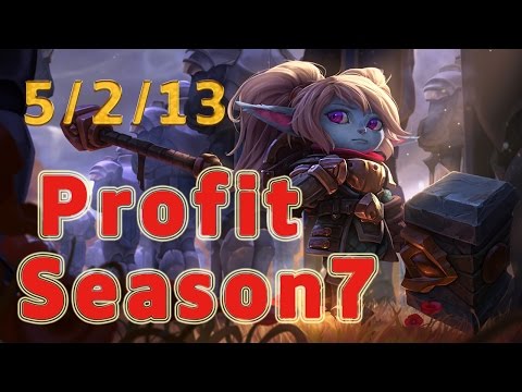SKT T1 Profit Poppy TOP vs Jax Patch 7.4
