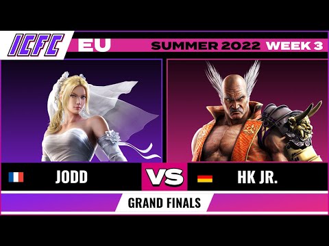 HK Jr. [W] (Heihachi) vs. Jodd [L] (Nina) - Grand Finals - ICFC TEKKEN EU: Summer 2022 - W3
