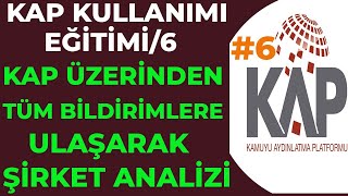 KAP İle Şirketlerin Her Şeyini İncelemek KAP 'da Şirketler Nasıl İncel