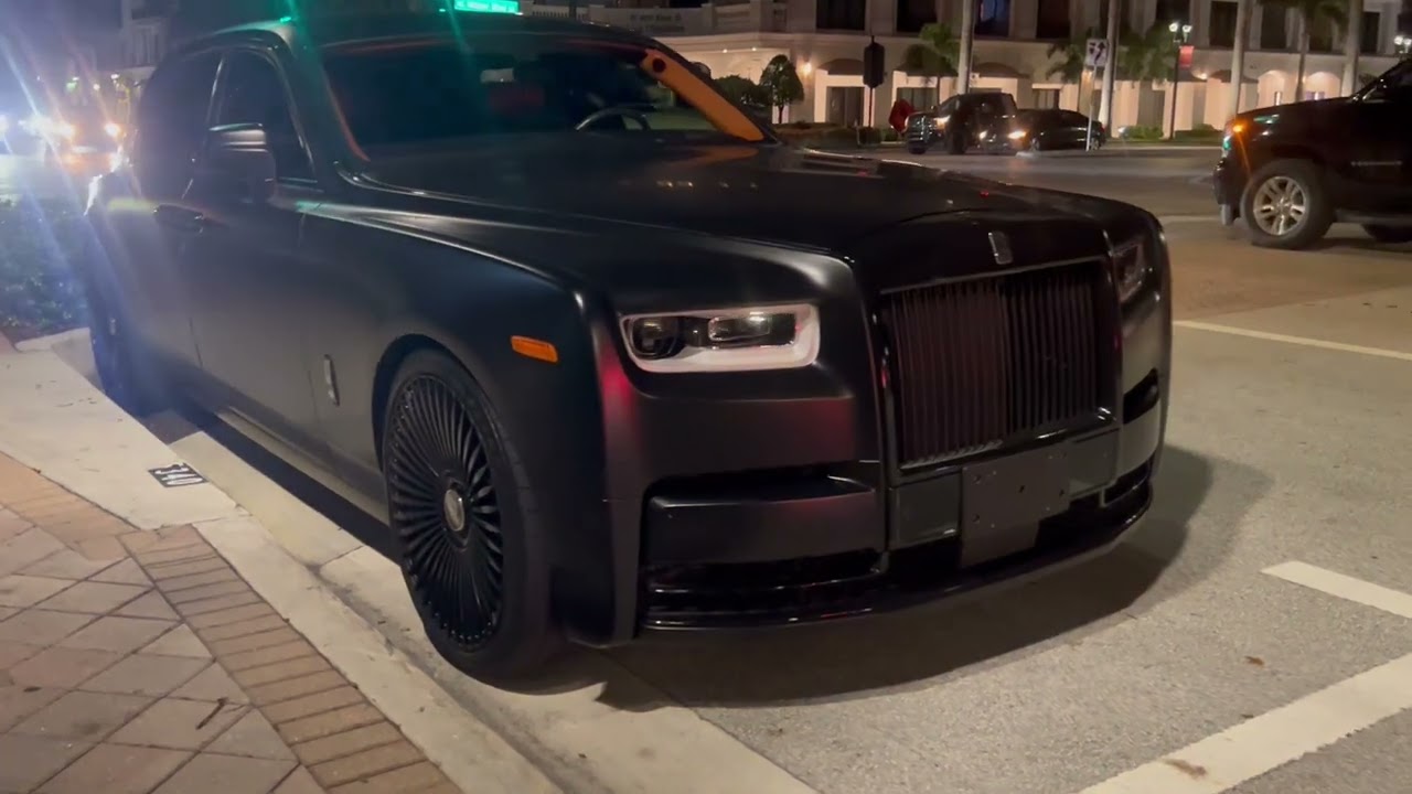 Matte Black Rolls-Royce Phantom 8 Is $625,000 of Glory