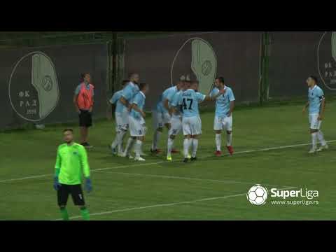 Super liga 2018/19: 4.kolo: RAD – RADNIK 3:1 (2:1)