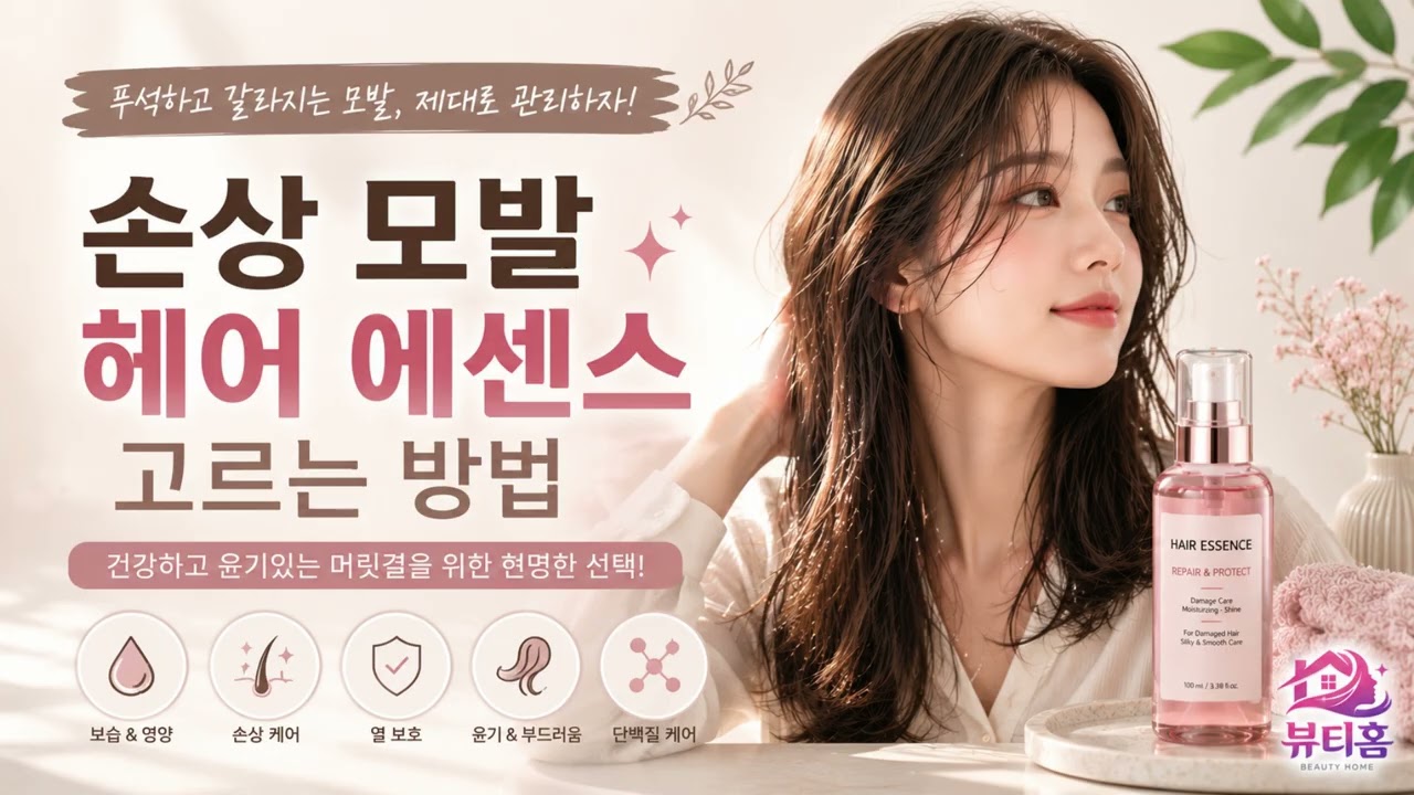 손상 모발 헤어 에센스 고르는 방법